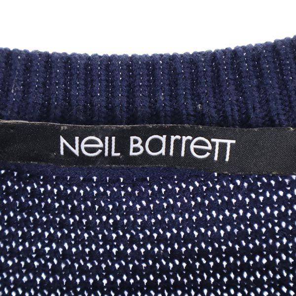 NEIL BARRETT（ニールバレット） 長袖 クルーネック セーター M 