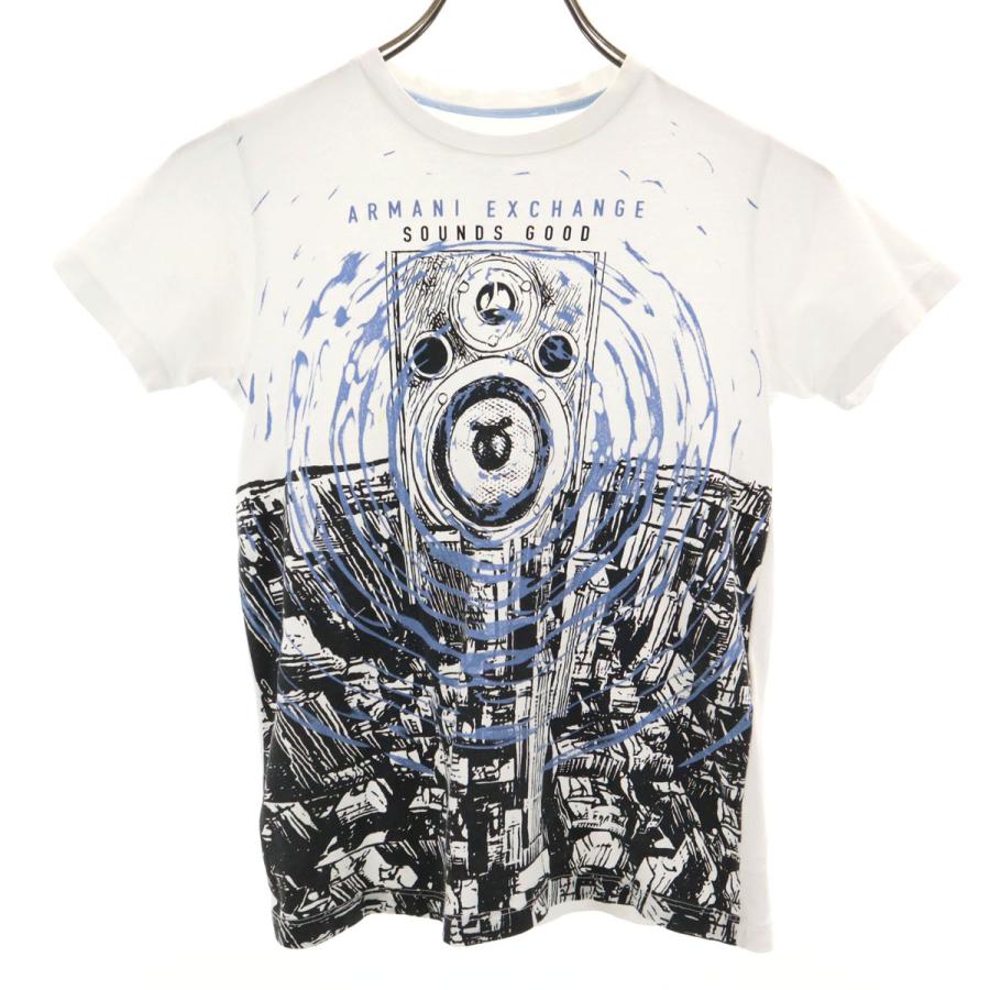 ARMANI EXCHANGE アルマーニエクスチェンジ 半袖 Tシャツ 10A 白