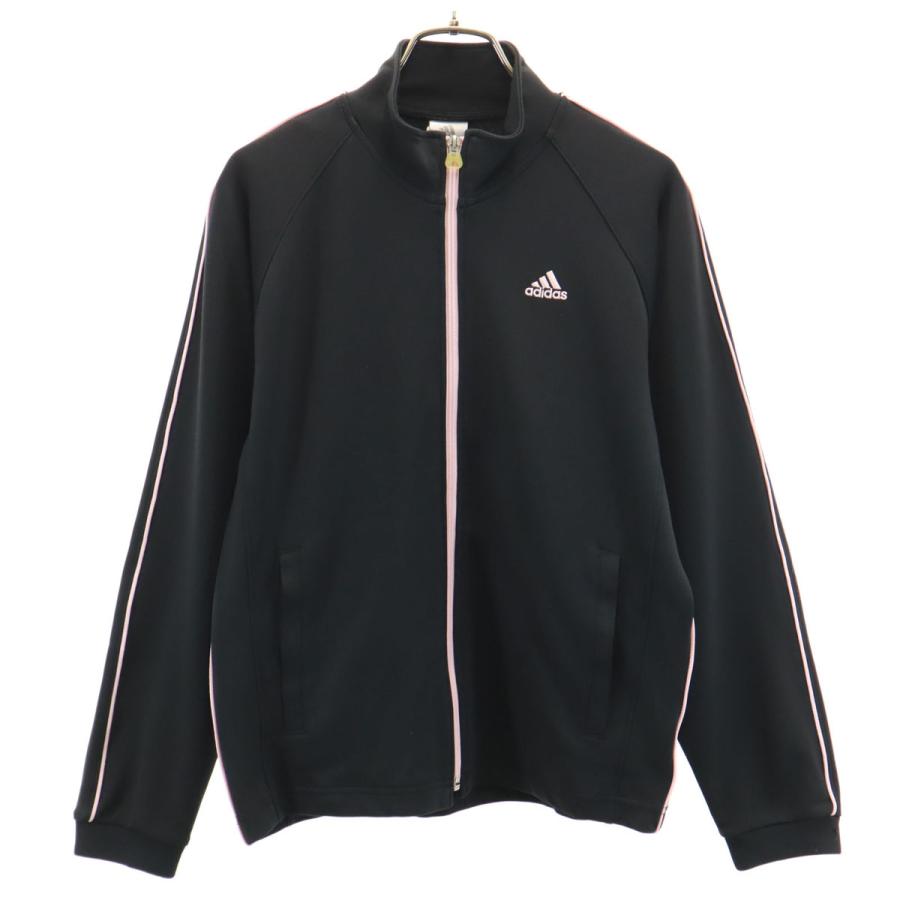 美品 adidas トラックジャケット ジャージ ブラック M 古着 adidas トラックジャケット 90s