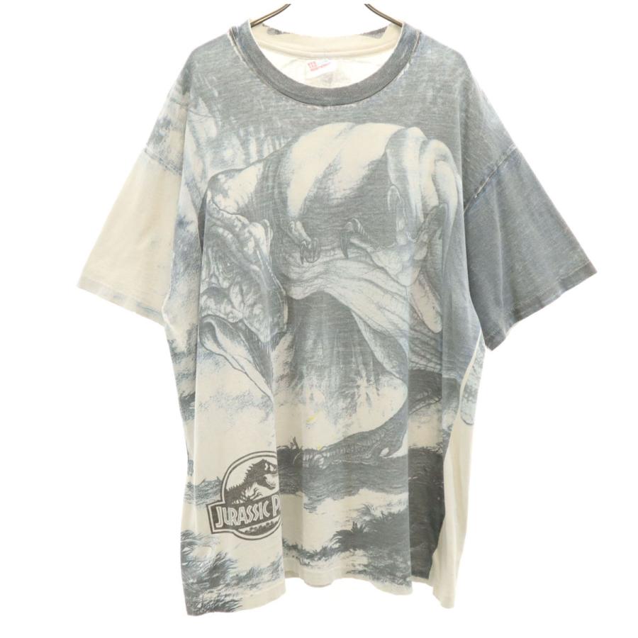 Hanes ヘインズ 90s オールド USA製 ジュラシックパーク3 ムービーT 映画 ジェラシックパーク 半袖 Tシャツ XL シングルステッチ メンズ Hanes（ヘインズ） 90s オールド USA製 ジュラシックパーク3 ムービーT