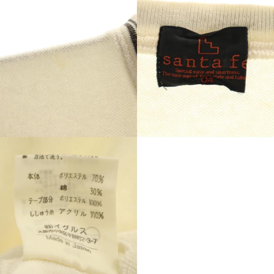 サンタフェ santa fe 90s 日本製 オールド 半袖 Vネック パイル地