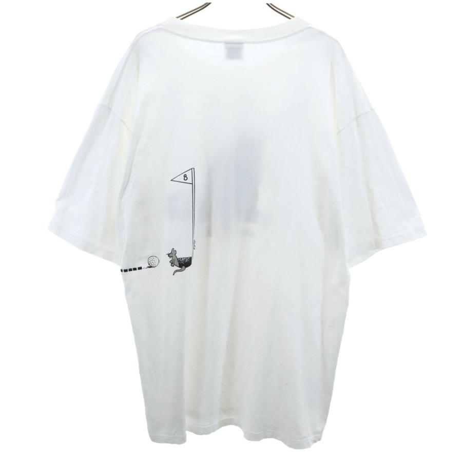Crazy Shirt クレイジーシャツ 90s USA製 オールド 猫 半袖 Tシャツ XL
