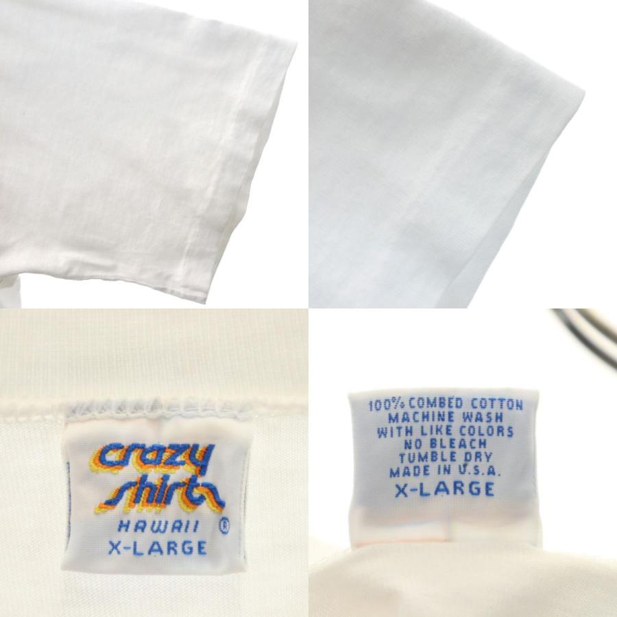 Crazy Shirt クレイジーシャツ 90s USA製 オールド 猫 半袖 Tシャツ XL