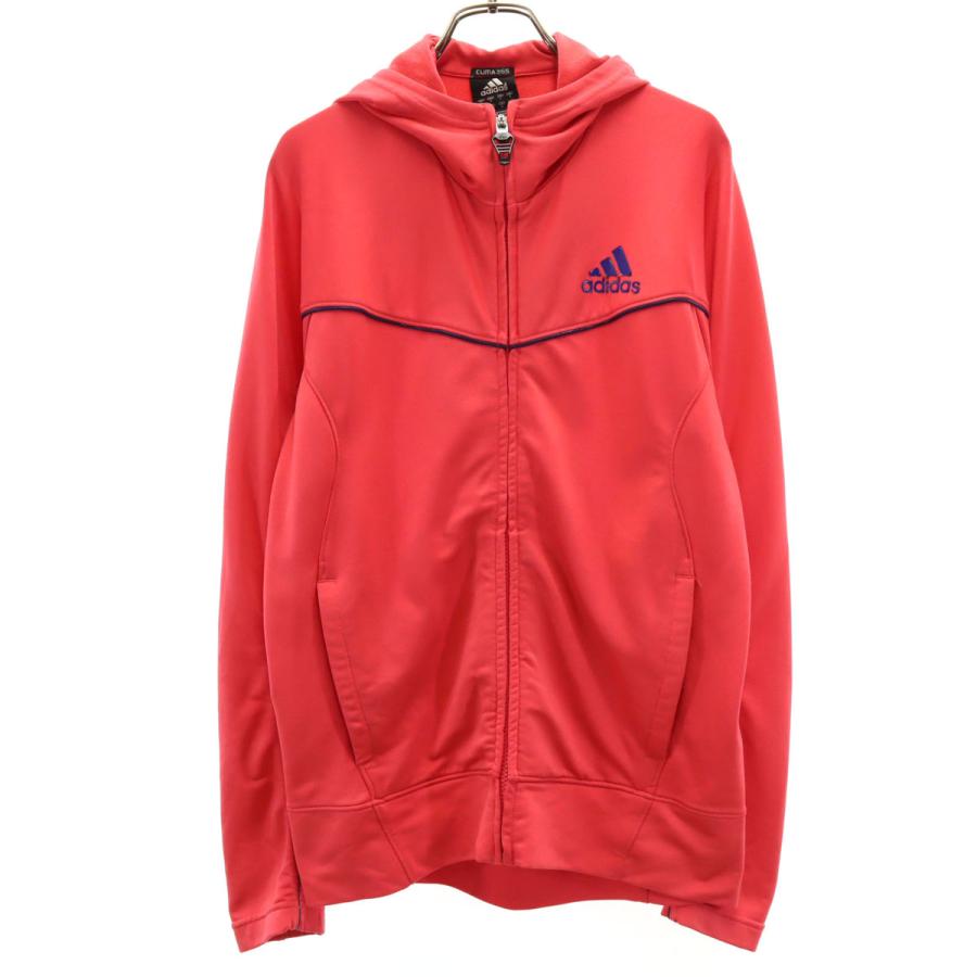 adidas（アディダス） 長袖 ジップパーカー M ピンク系 ジャージ
