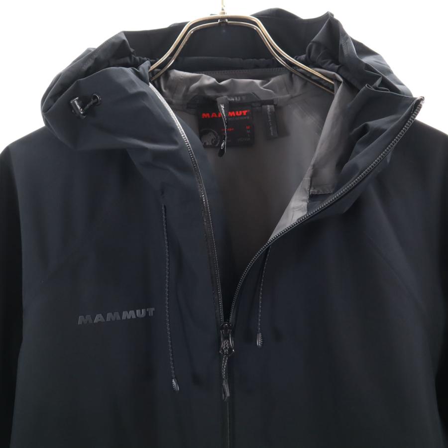 MAMMUT（マムート） 長袖 マウンテンパーカー M 黒 GORE-TEX メンズ 