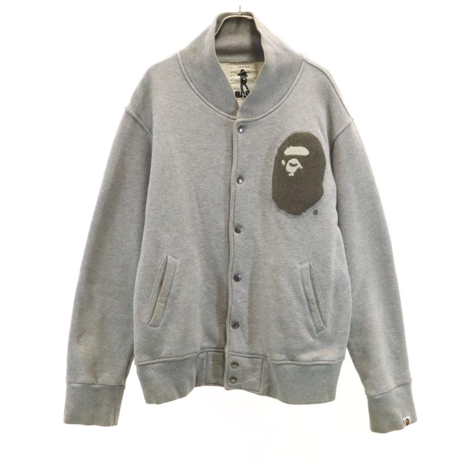 A BATHING APE（アベイシングエイプ） 日本製 スウェット スタジャン M