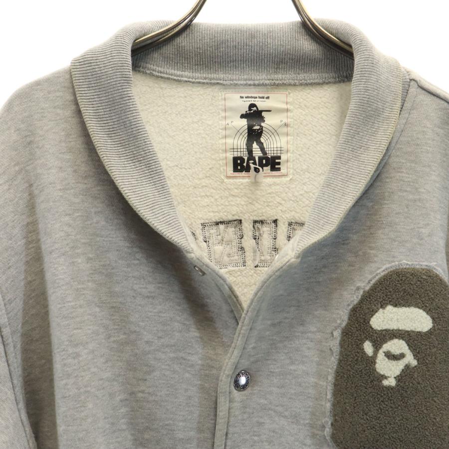 A BATHING APE（アベイシングエイプ） 日本製 スウェット スタジャン M