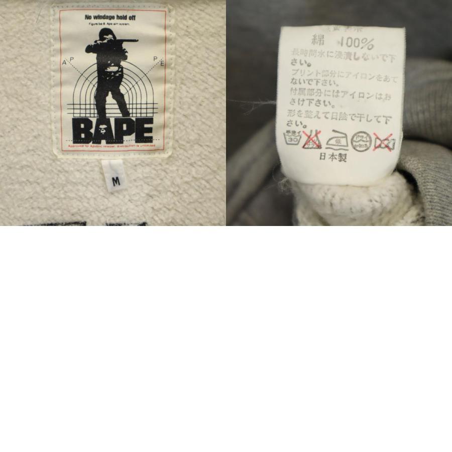 A BATHING APE（アベイシングエイプ） 日本製 スウェット スタジャン M 