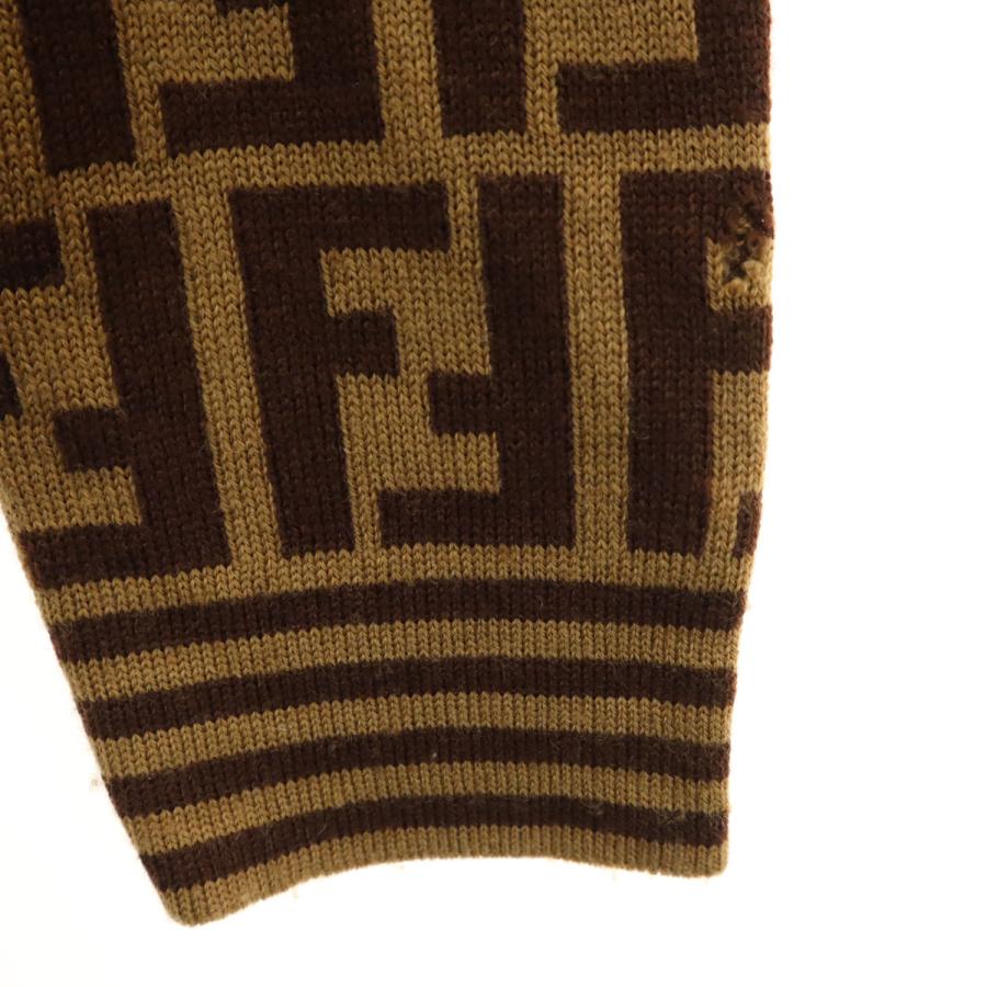 FENDI（フェンディ） 90s イタリア製 ウール オールド 総柄 長袖