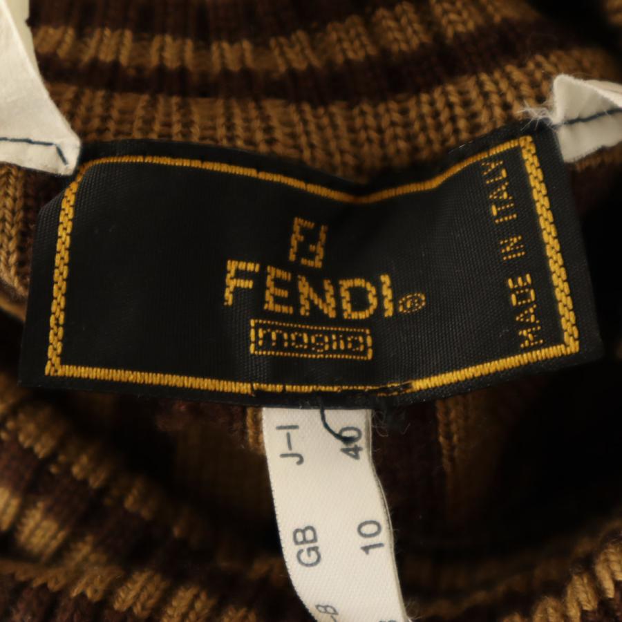 FENDI（フェンディ） 90s イタリア製 ウール オールド 総柄 長袖