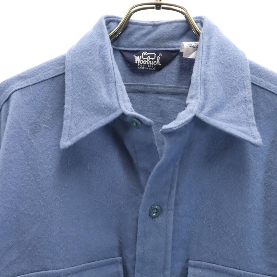 WOOLRICH（ウールリッチ） 80s USA製 ヴィンテージ 長袖 シャモア