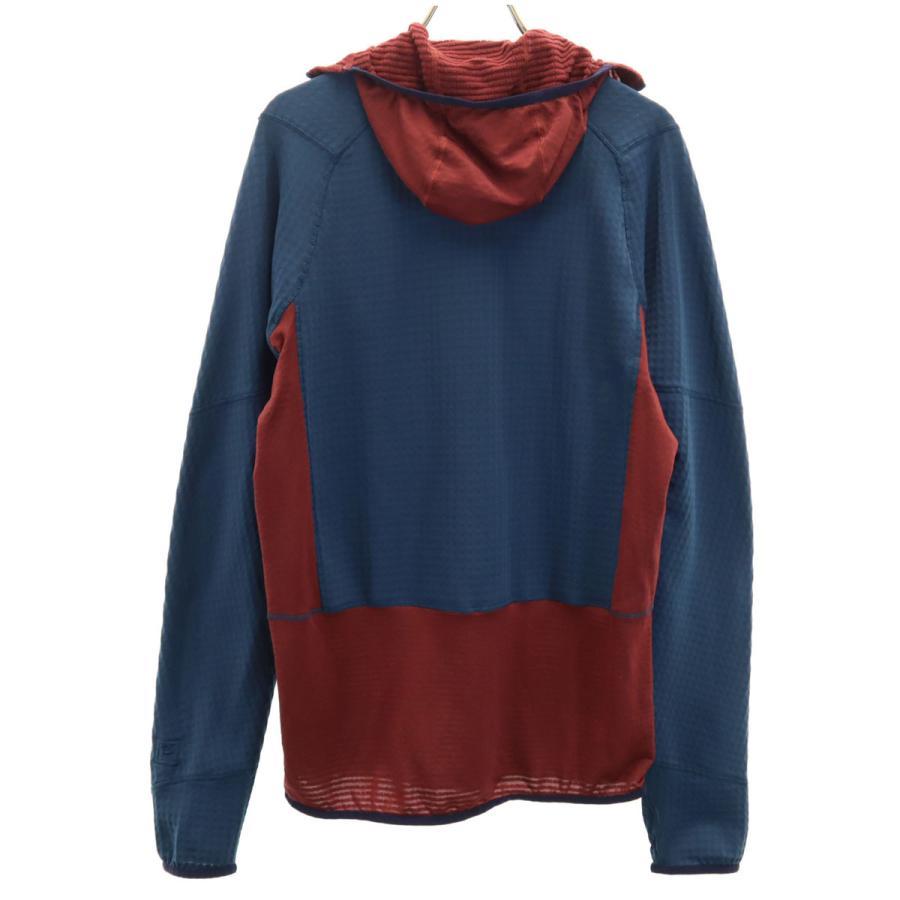 古着 patagonia パタゴニア 長袖 テクニカル フリース パーカー M ネイビー アウトドア 40069FA22 プルオーバー メンズ patagonia（パタゴニア） 長袖 テクニカル フリース パーカー M