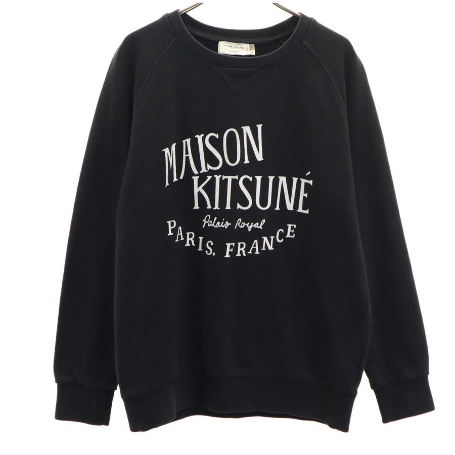 MAISON KITSUNE（メゾン キツネ） 長袖 トレーナー M ブラック系