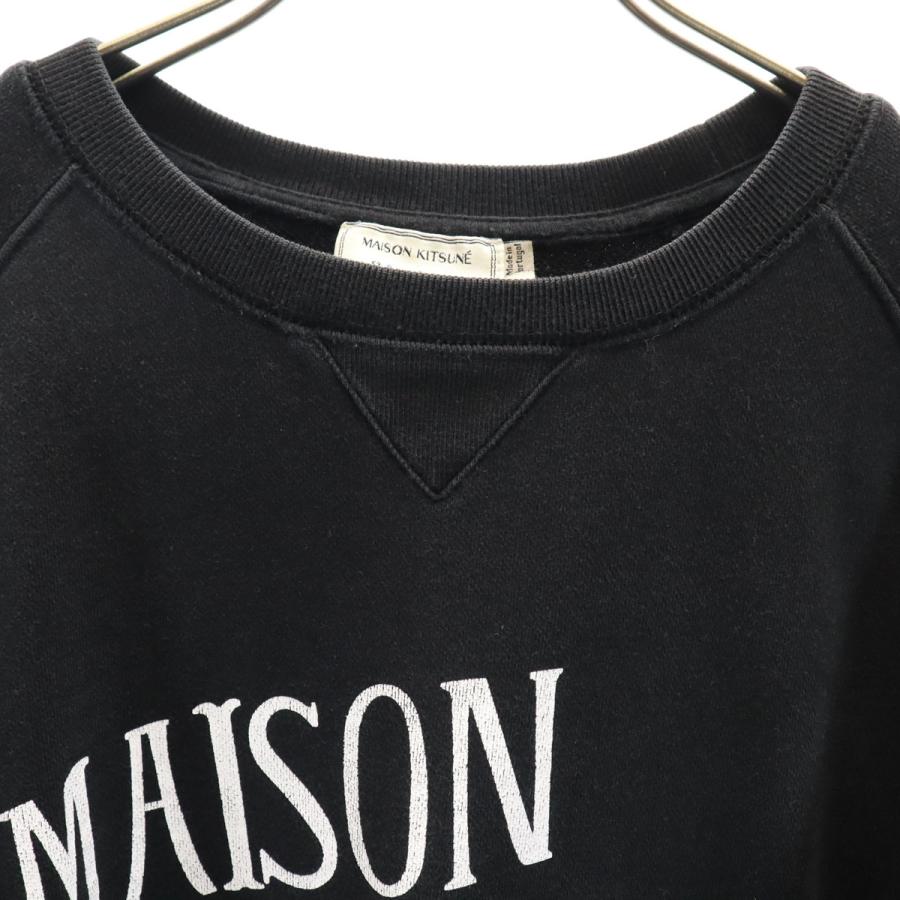 MAISON KITSUNE（メゾン キツネ） 長袖 トレーナー M ブラック系