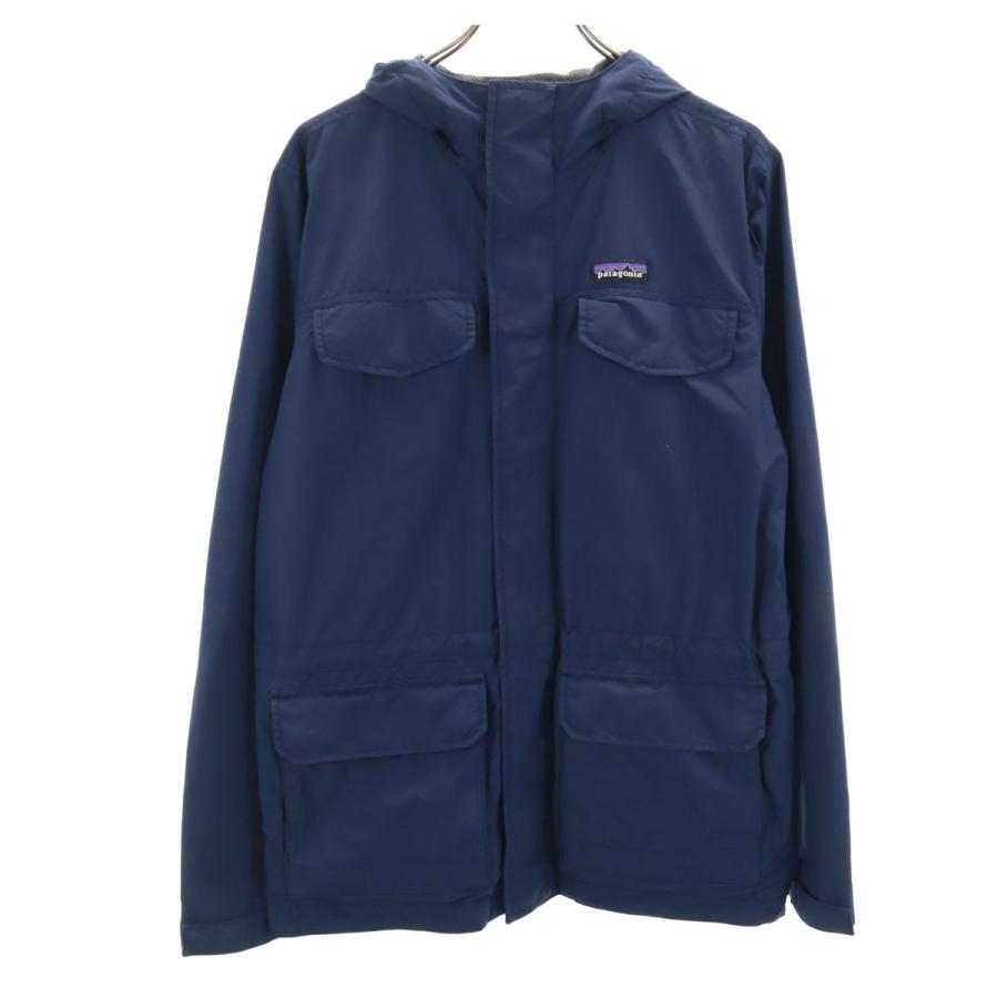 patagonia ネイビー フード付き マウンテンパーカー S メンズ patagonia（パタゴニア） マウンテンパーカー S ネイビー 裏メッシュ