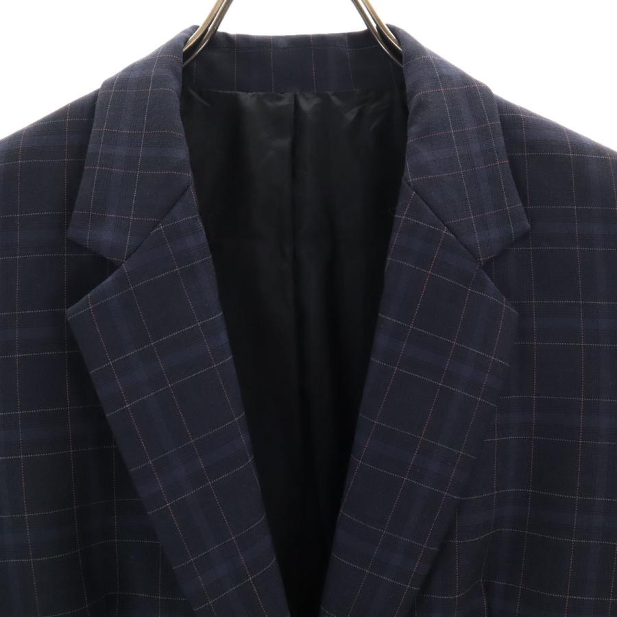 希少 美品 Paul Smith BLACK テーラード ジャケット チェック Paul Smith（ポール・スミス） 日本製 チェック柄 テーラード
