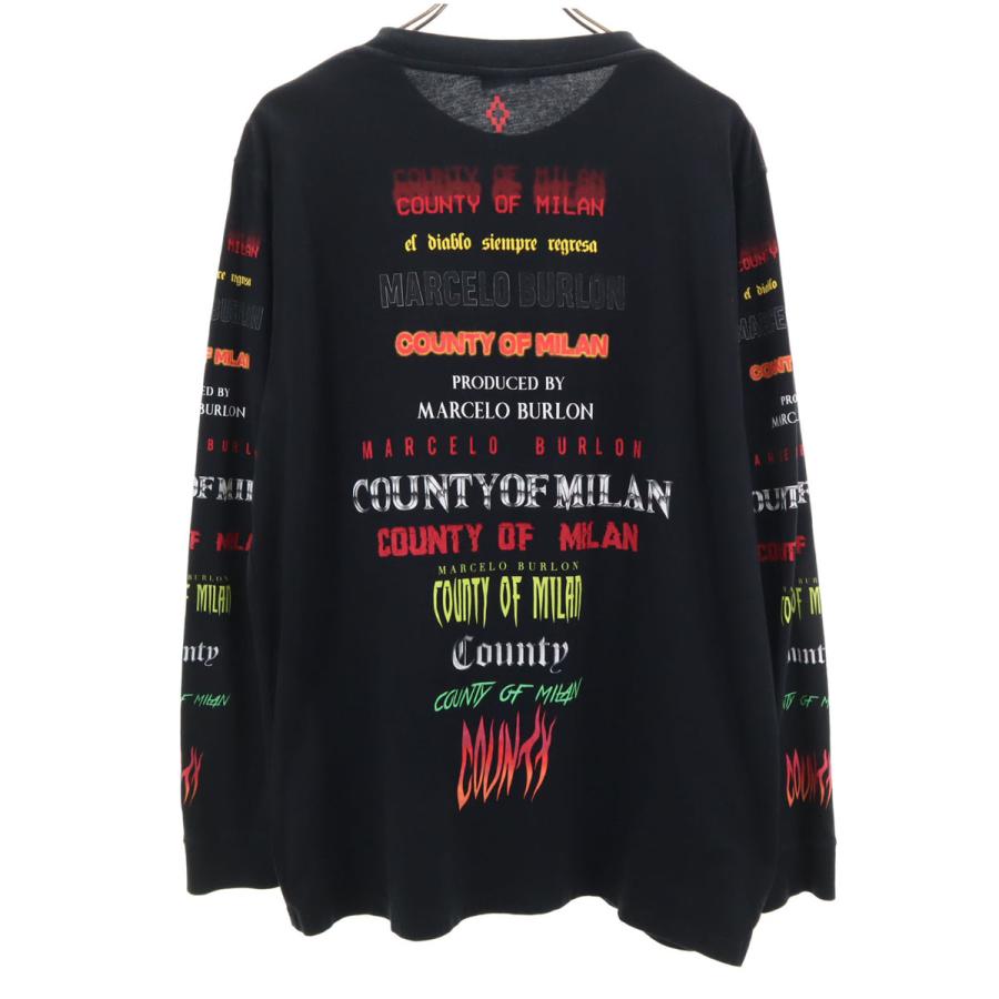 Marcelo Burloマルセロバーロン　Tシャツ　xs BTS テテ MARCELO BURLON（マルセロバーロン）Tシャツ・カットソー 黒 サイズ:XS