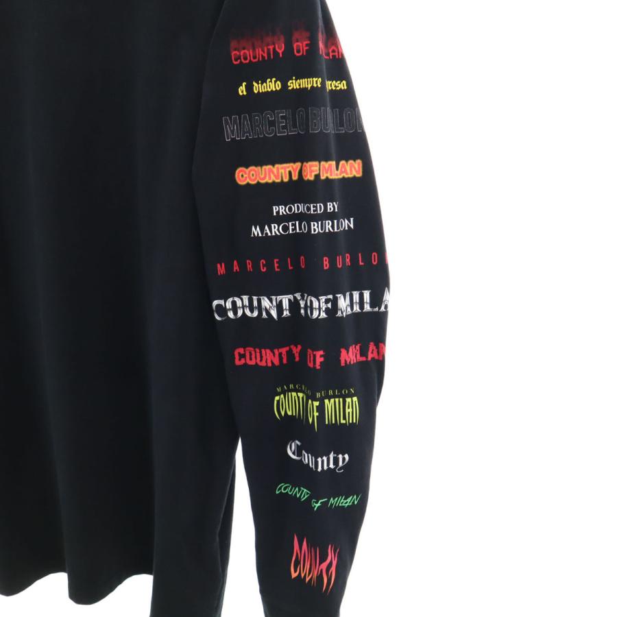MARCELO BURLON（マルセロ バーロン） バックプリント 長袖 Tシャツ S