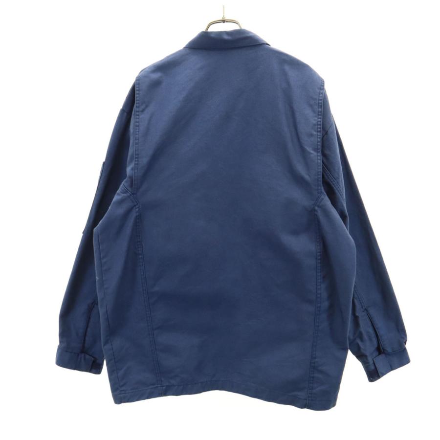 BETRANCOURT ユーロ ワークジャケット 3 ブルー メンズ 古着 中古