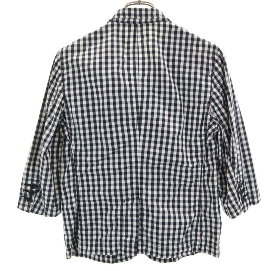 BLACK COMME des GARCONS ブラックコムデギャルソン 日本製 チェック柄 