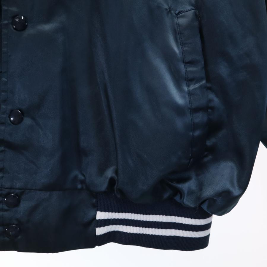 80s 90s USA製 オールド スタジャン XL ネイビー メンズ 古着 中古