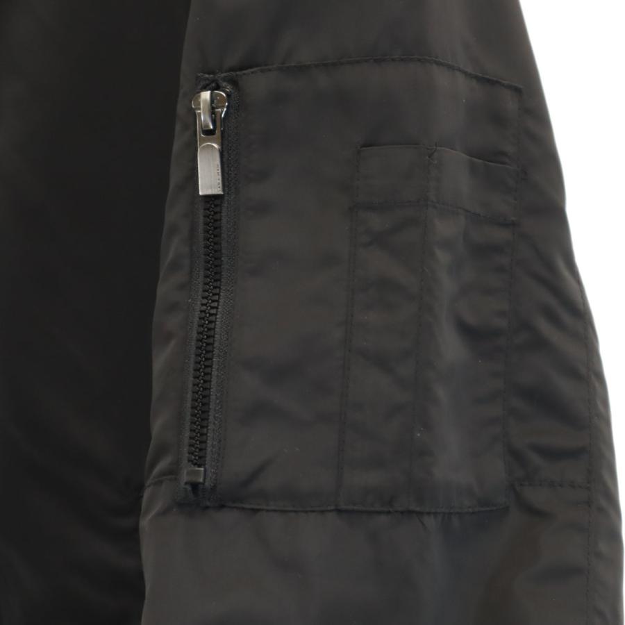 ZARA MAN ザラマン MA-1 フライトジャケット L ブラック メンズ 古着