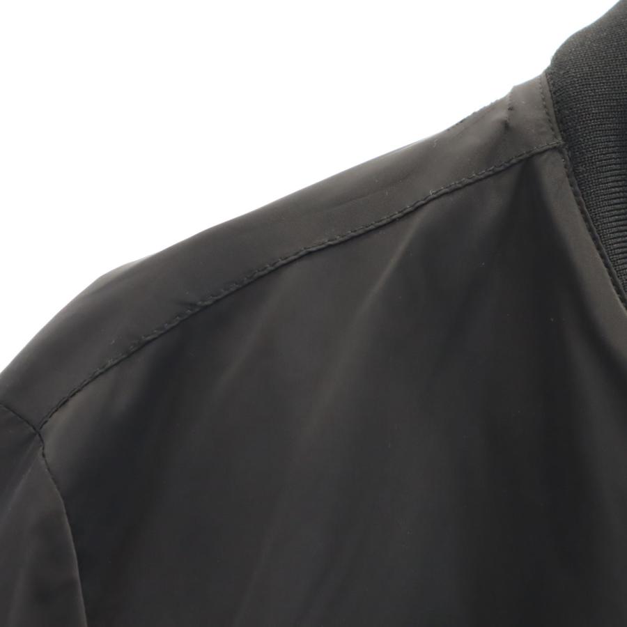 ZARA MAN ザラマン MA-1 フライトジャケット L ブラック メンズ 古着