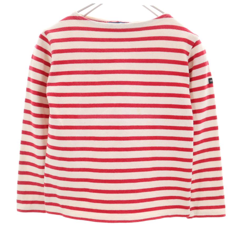 フランス製 古着 未使用 セントジェームス バスクシャツ ボーダー ロンT SAINT JAMES セントジェームス フランス製 ボーダー柄 長袖 バスク