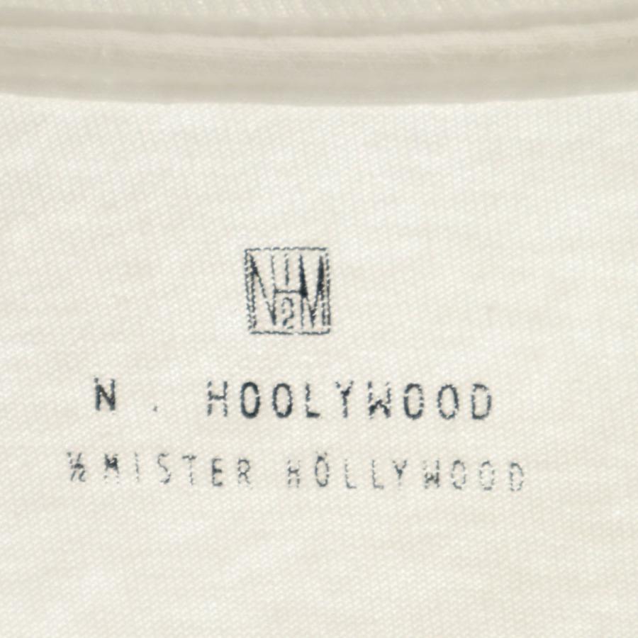 N.HOOLYWOOD（エヌハリウッド） 長袖 Tシャツ 38 ホワイト メンズ 古着 