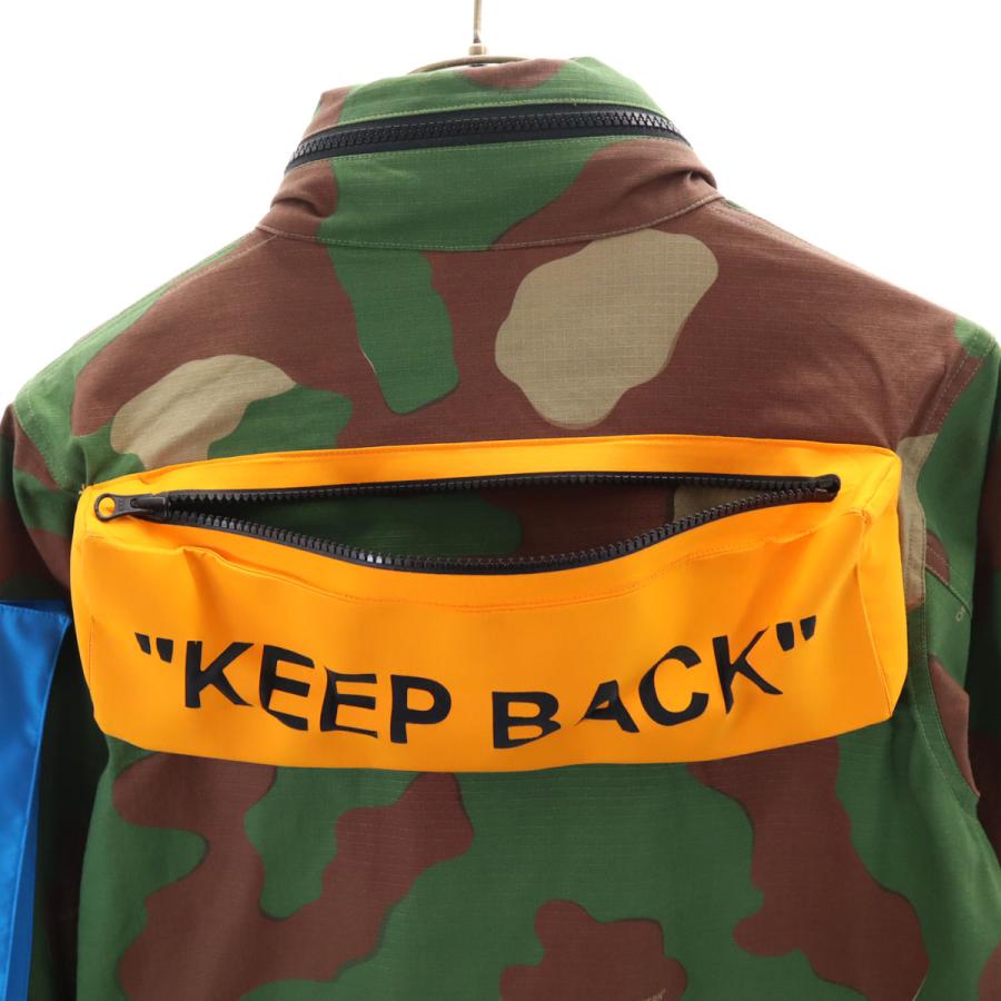 NIKE（ナイキ） OFF-WHITE オフホワイト コラボ カモフラ ジャケット S