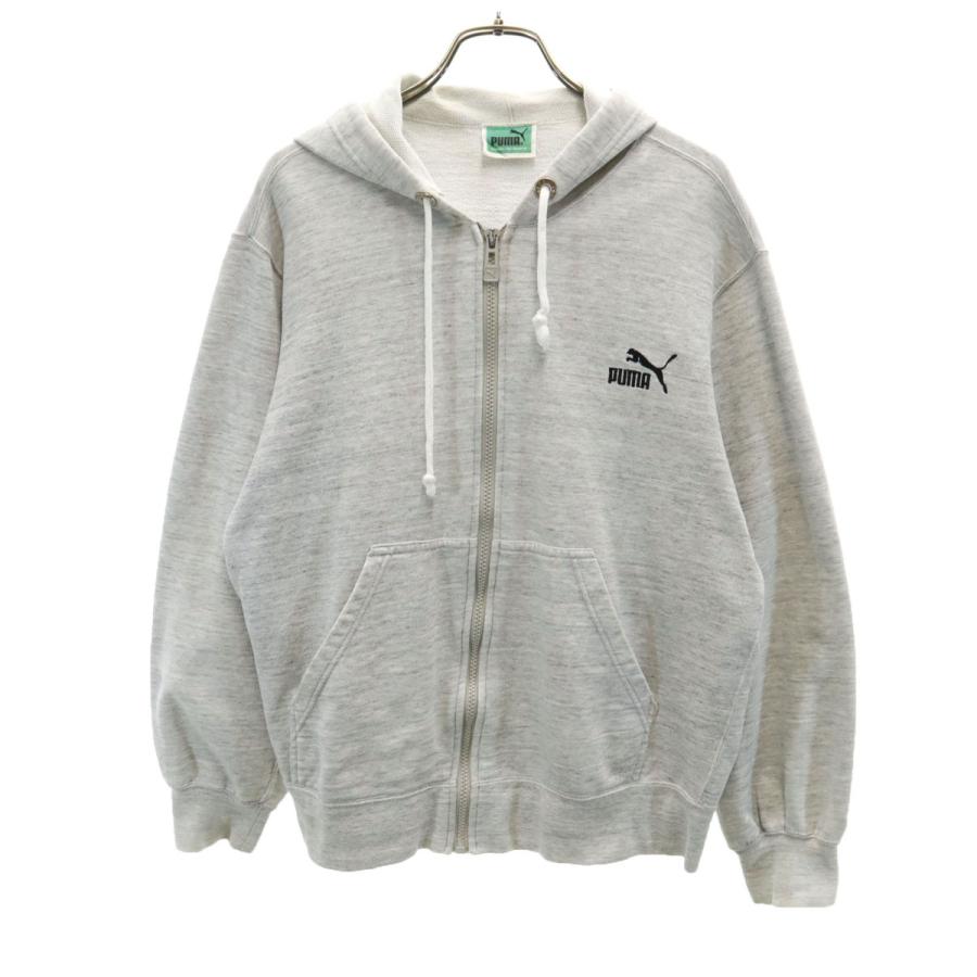 PUMA（プーマ） ジップパーカー グレー メンズ 古着 中古 : CARMAK-2nd