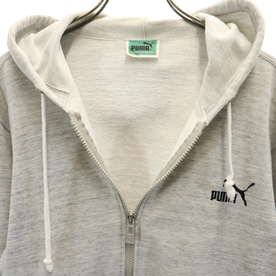 PUMA（プーマ） ジップパーカー グレー メンズ 古着 中古 : CARMAK-2nd