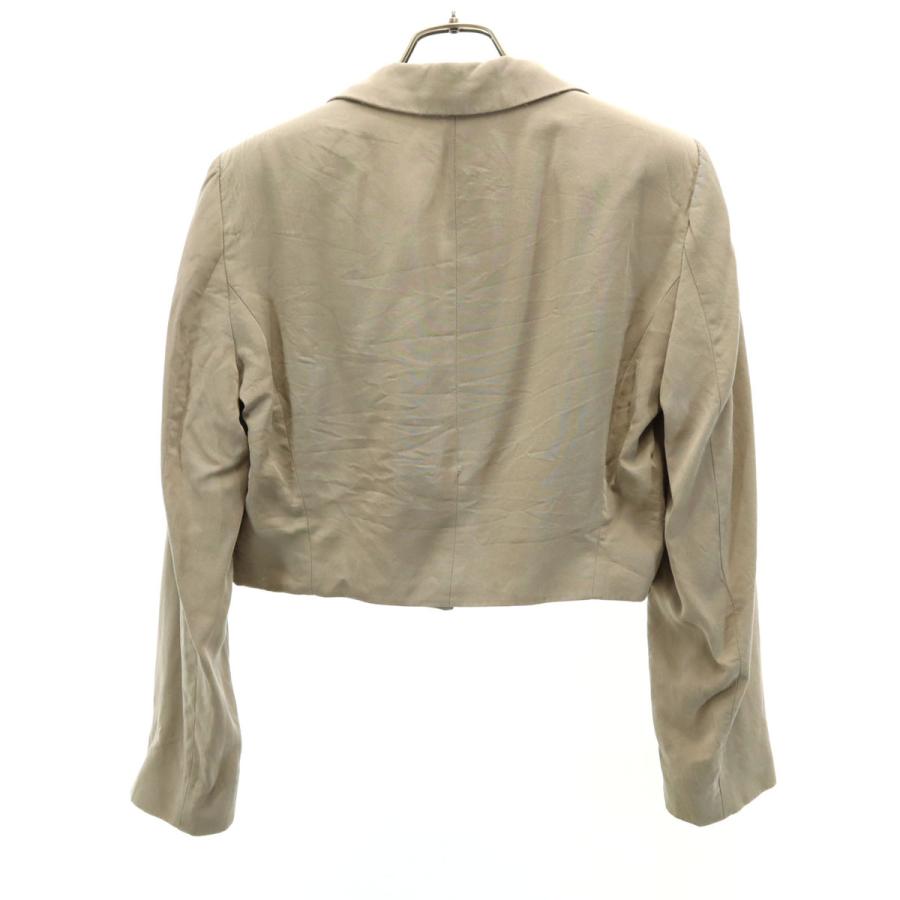 ZARA（ザラ） ショート丈 テーラードジャケット 26 ベージュ系