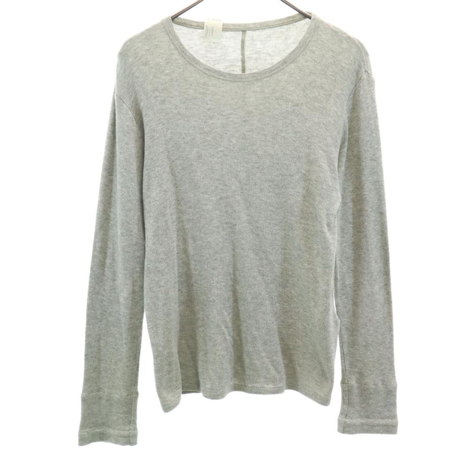 N.HOOLYWOOD エヌハリウッド ニット・セーター メンズ 【古着】【中古】 N.HOOLYWOOD（エヌハリウッド） 日本製 長袖 ニット 38 グレー メンズ