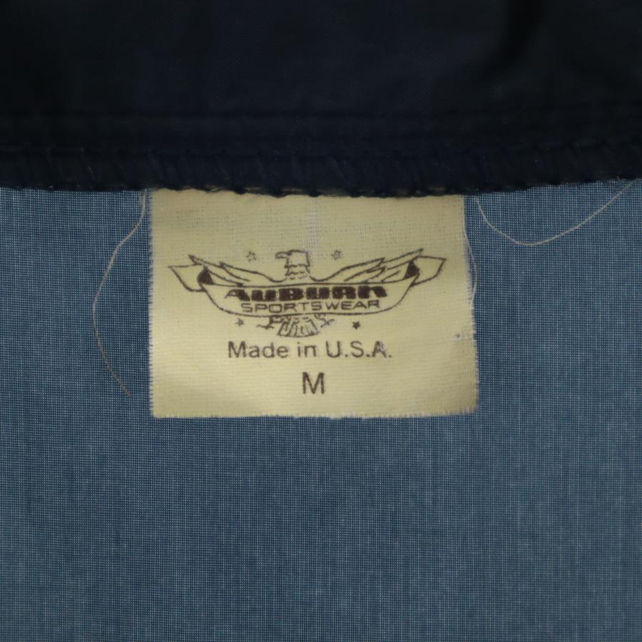 AUBURN オーバーン 90s USA製 オールド コーチジャケット M ネイビー