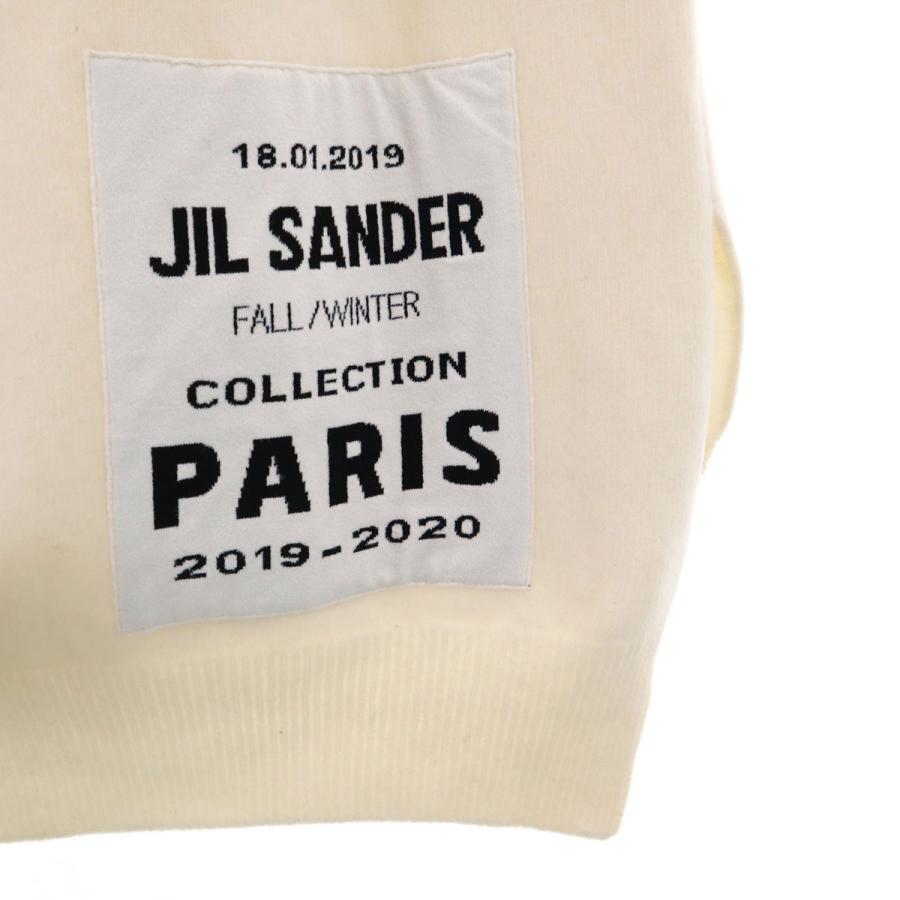 JIL SANDER ジルサンダー 19AW イタリア製 長袖 セーター 46 アイボリー ニット メンズ 古着 中古_2