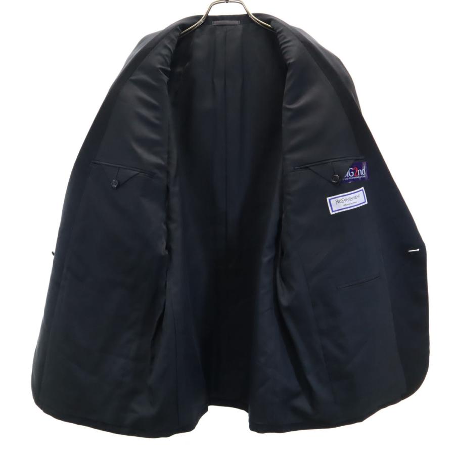 YVES SAINT LAURENT イヴサンローラン 90s 日本製 オールド タキシード スーツ 上下セットアップ 100-90-180 ブラック メンズ 古着 中古_5