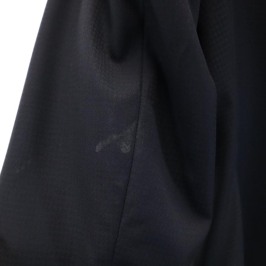 ARMANI COLLEZIONI アルマーニコレッツォーニ イタリア製 シャドーハウンドトゥース柄 スーツ 上下セットアップ 44 ブラック 千鳥格子 メンズ 古着 中古_4