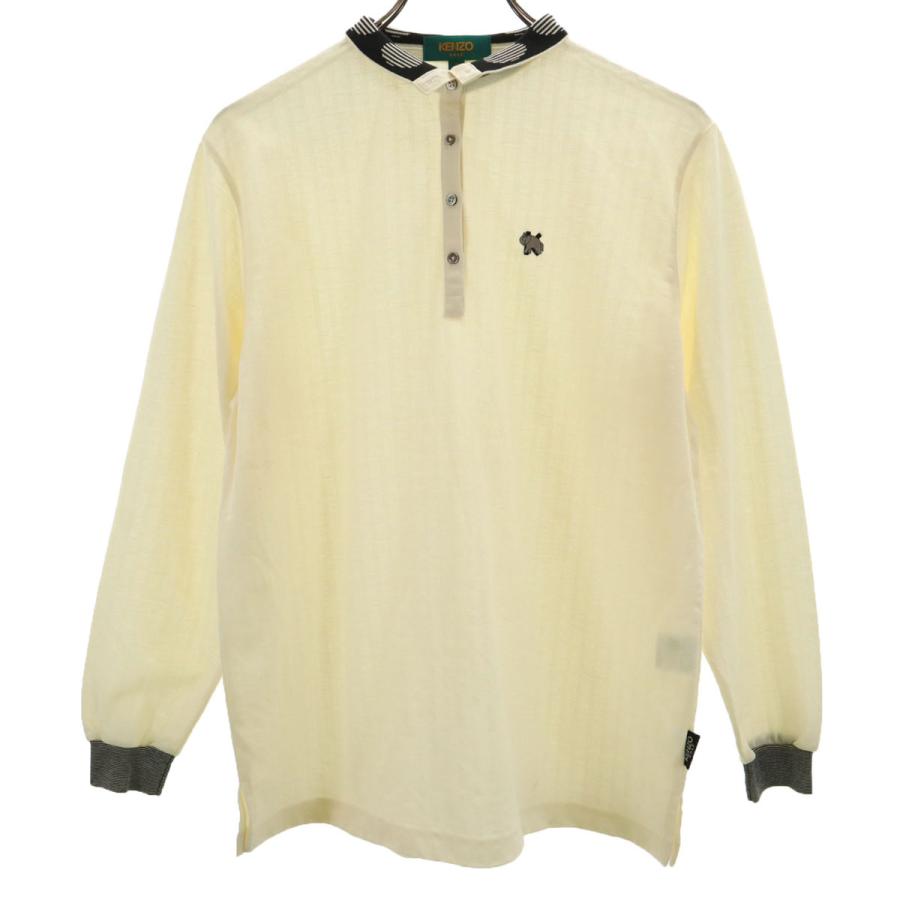 KENZO GOLF ケンゾーゴルフ 90s 日本製 オールド ストライプ 長袖