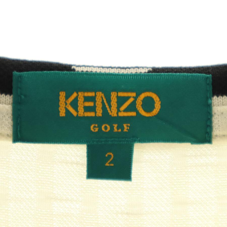 KENZO GOLF ケンゾーゴルフ 90s 日本製 オールド ストライプ 長袖