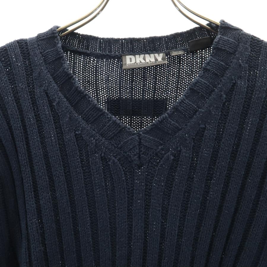 DKNY DONNA KARAN NEW YORK ダナキャランニューヨーク 長袖 Vネック