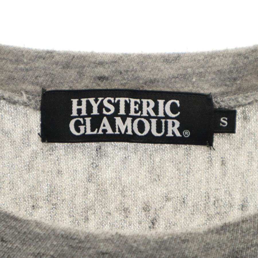 HYSTERIC GLAMOUR（ヒステリックグラマー） 長袖 Tシャツ S グレー