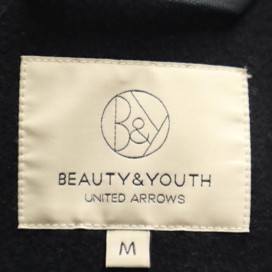 BEAUTY＆YOUTH UNITED ARROWS ビューティーアンドユース ユナイテッドアローズ メルトン ピーコート M ネイビー ...