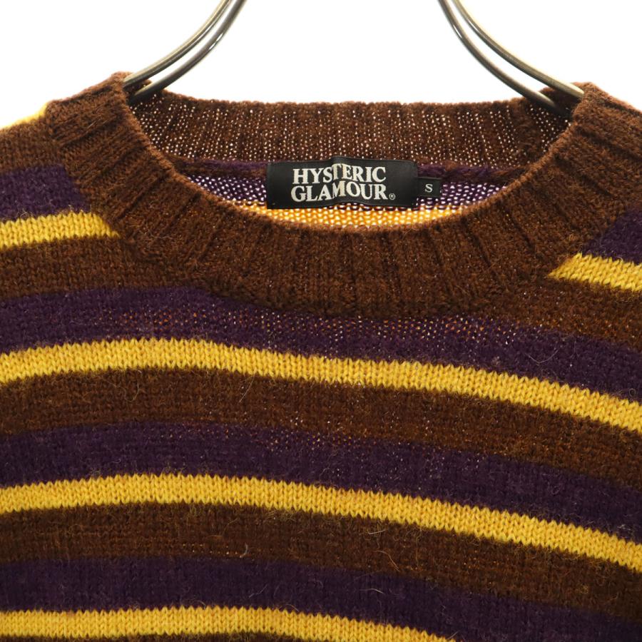 HYSTERIC GLAMOUR（ヒステリックグラマー） ウール 100% ボーダー柄 