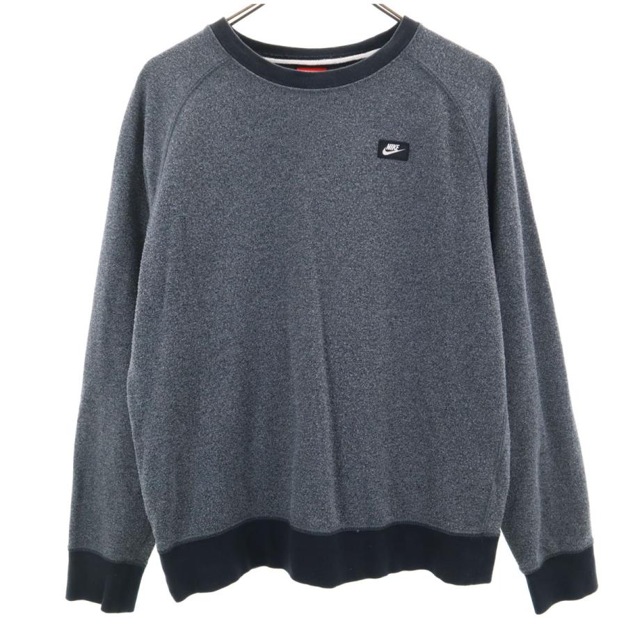 NIKE（ナイキ） 長袖 スウェット トレーナー M チャコールグレー