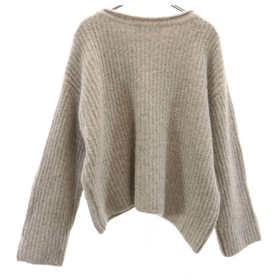 ZARA（ザラ） 未使用 ウールブレンド 長袖 セーター S ライトグレー 