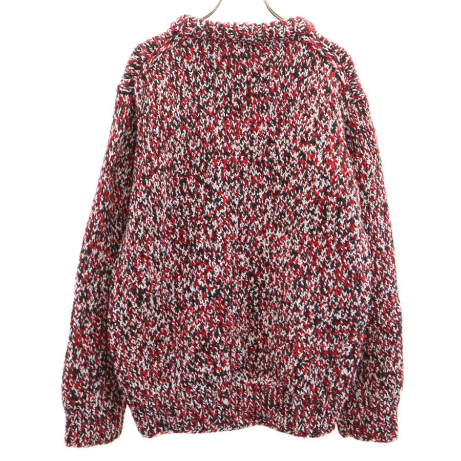 古着 未使用 Maison Margiela メゾンマルジェラ ウールブレンド 長袖 メランジ セーター S レッド系 ニット レディース Maison Margiela（メゾンマルジェラ） 未使用 ウールブレンド 長袖