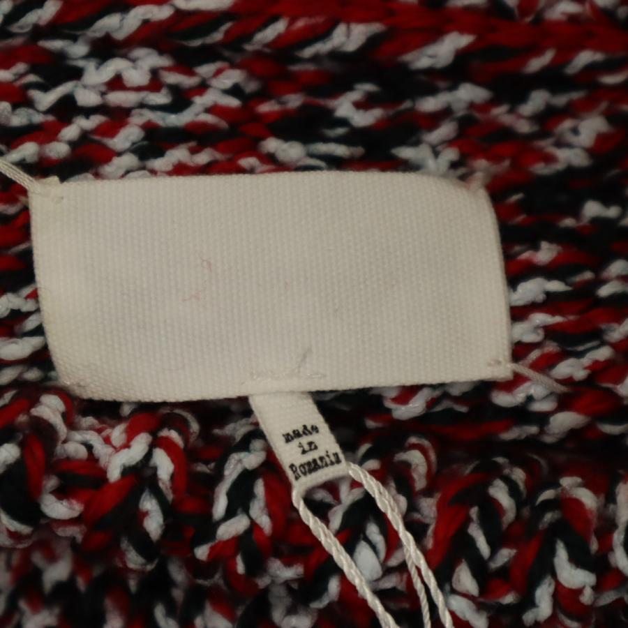 古着 未使用 Maison Margiela メゾンマルジェラ ウールブレンド 長袖 メランジ セーター S レッド系 ニット レディース Maison Margiela（メゾンマルジェラ） 未使用 ウールブレンド 長袖