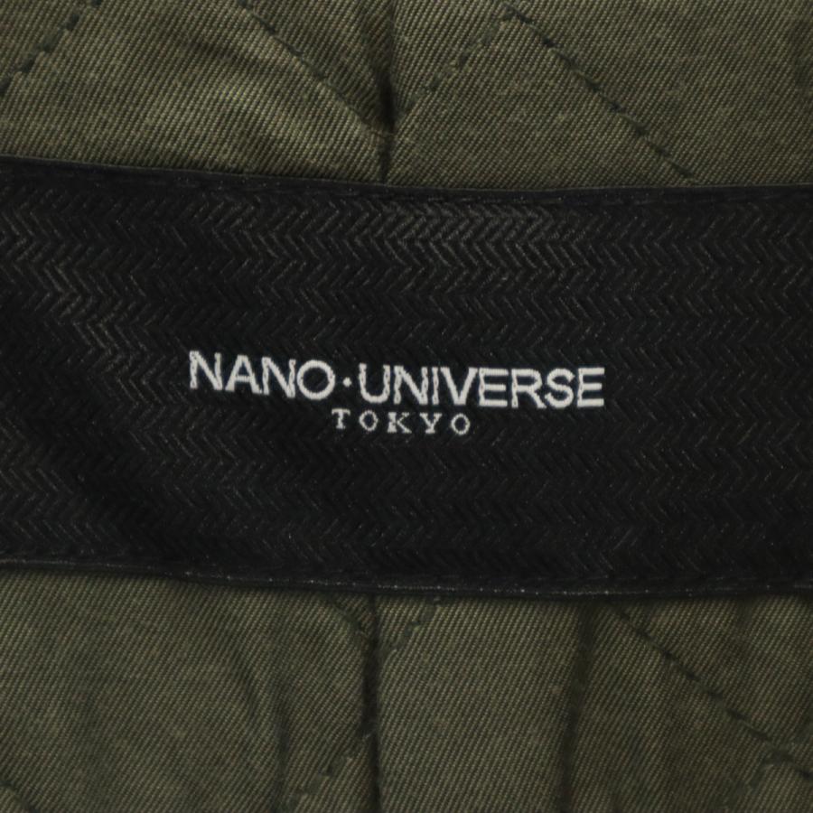 NANO universe（ナノ・ユニバース） スエード調 ダブルライダース