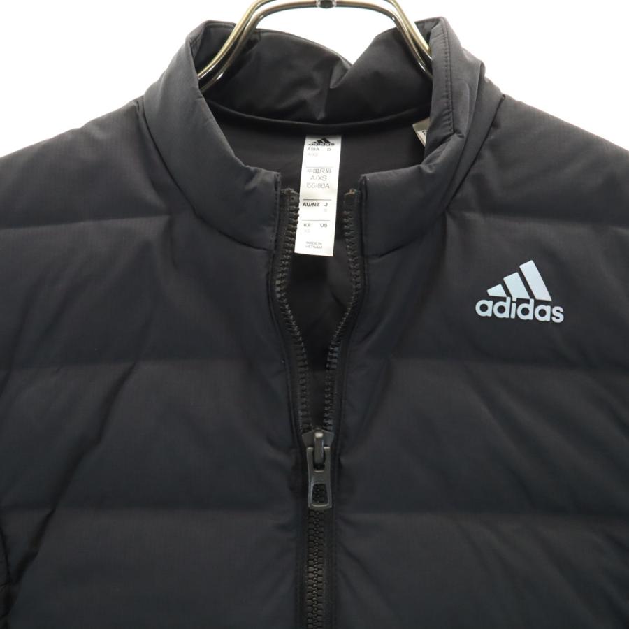 adidas（アディダス） ダウンジャケット S ブラック系 レディース 古着